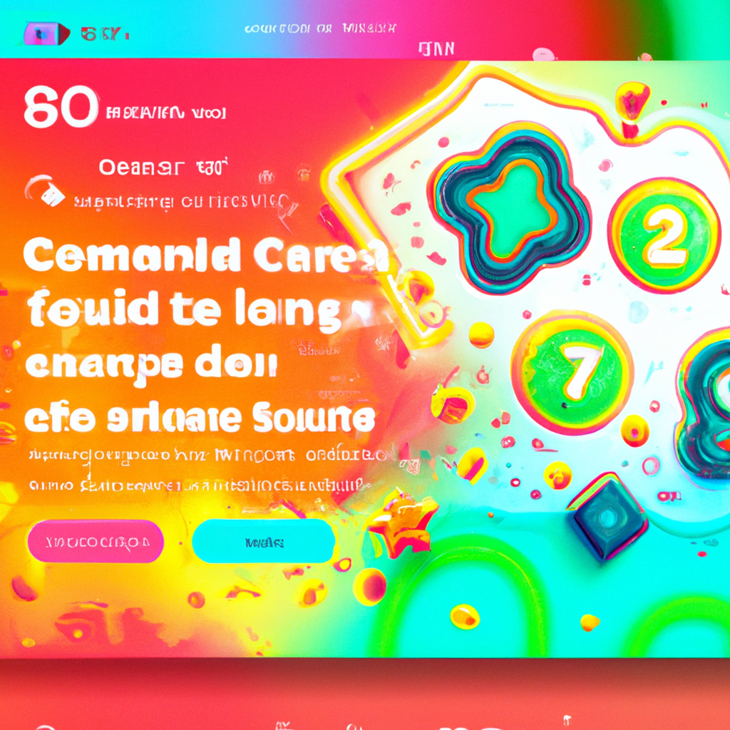 Screenshot: duo co-op match with neon UI